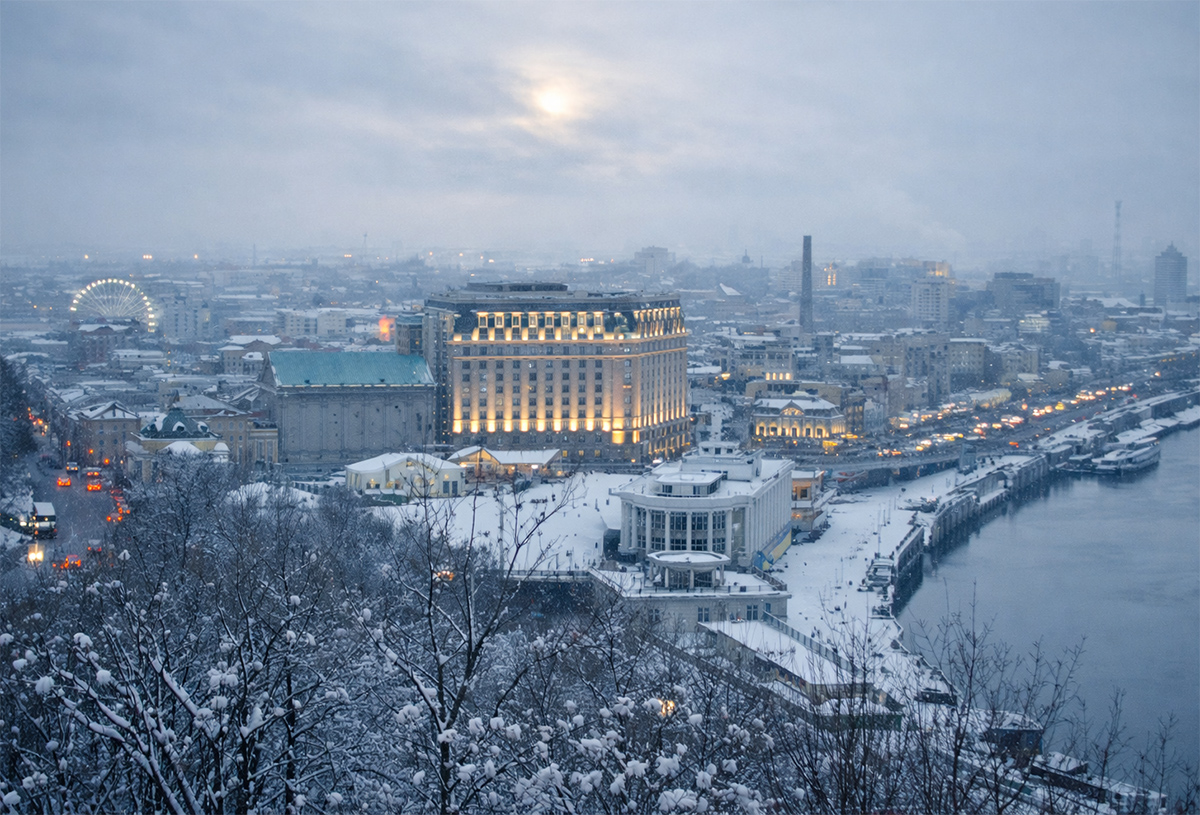 Зимовий Київ