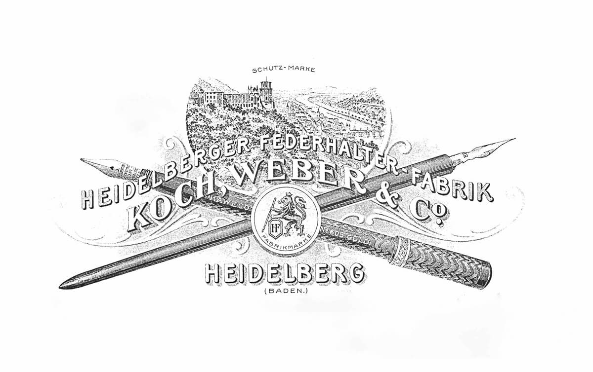 Герб компанії Kaweco веде історію з 1883 року