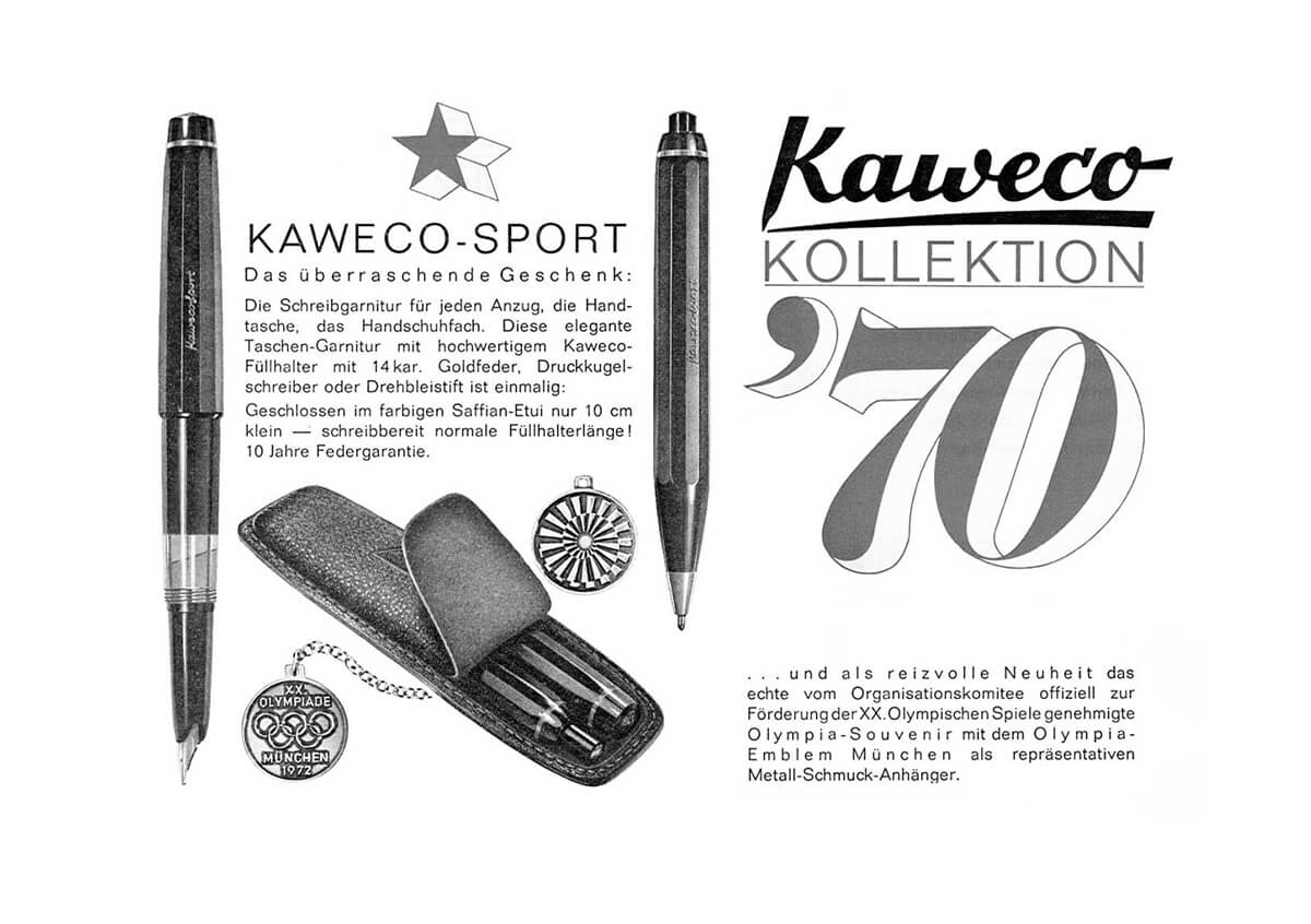 Рекламний постер Kaweco 