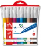 Набір акварельних фломастерів Caran d'Ache Fancolor Maxi (10 кольорів)