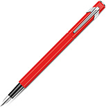 Чорнильна ручка Caran d'Ache 849 Metal М (червона) + бокс