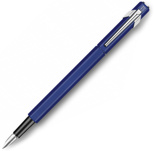 Чорнильна ручка Caran d'Ache 849 Metal EF (темно-синя) + бокс
