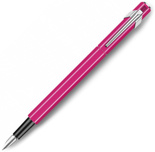 Чорнильна ручка Caran d'Ache 849 Metal EF (пурпурна) + бокс