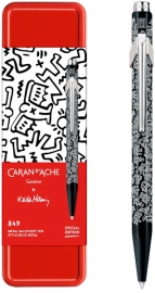 Купить Ручка Caran d'Ache 849 Keith Haring + бокс (черная) в интернет магазине в Киеве: цены, доставка - интернет магазин Д.Магазин