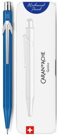 Купить Механический карандаш Caran d'Ache 844 Colormat-X 0,7 мм (синий) + бокс в интернет магазине в Киеве: цены, доставка - интернет магазин Д.Магазин