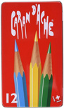 Набор акварельных карандашей Caran d'Ache Red Line (12 цветов)