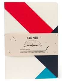 Купить Блокнот Ciak Mate Visual в точку А5 (белый с красным и синим) в интернет магазине в Киеве: цены, доставка - интернет магазин Д.Магазин