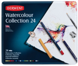 Набор акварельных инструментов Derwent Watercolour Collection (24 предмета)