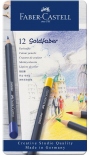 Кольорові олівці Faber-Castell Goldfaber в металевій коробці (12 кольорів)