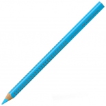 Олівець-маркер Faber-Castell Jumbo Neon Grip (блакитний)