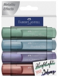 Набір маркерів Faber-Castell Metallic Textliners (4 кольори)