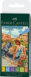 Набір брашпенів Faber-Castell 6 PITT artist pens Summer Vibe (6 кольорів)