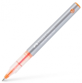 Купить Роллерная ручка Faber-Castell Free Ink (0,7 мм, оранжевая) в интернет магазине в Киеве: цены, доставка - интернет магазин Д.Магазин