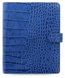 Купить Органайзер Filofax Classic Croc A5 (синий) в интернет магазине в Киеве: цены, доставка - интернет магазин Д.Магазин