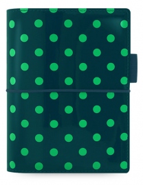 Купить Органайзер Filofax Domino Patent Pocket (тёмно-зеленый в горошек) в интернет магазине в Киеве: цены, доставка - интернет магазин Д.Магазин