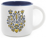 Чашка Gifty «Герб України» (синя)