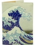 Обкладинка для паспорта Just Cover "Японська хвиля"