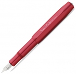 Чорнильна ручка Kaweco Al Sport Deep Red (алюміній, червона, перо EF)