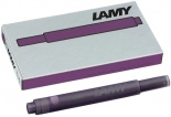 Набір чорнильних картриджів Lamy T10 Blackberry (ожиновий, 5 штук)