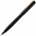 Чорнильна ручка Lamy Imporium (чорна/золото, перо F)