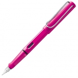 Чорнильна ручка Lamy Safari (рожева, перо F)