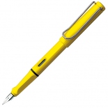Чорнильна ручка Lamy Safari (жовта, перо F)