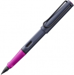 Чорнильна ручка Lamy Safari Pink Cliff (рожева/сутінкова синя, перо M)