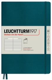 Купить Блокнот Leuchtturm1917 в линию (средний, тихоокеанский зеленый, мягкая обложка) в интернет магазине в Киеве: цены, доставка - интернет магазин Д.Магазин
