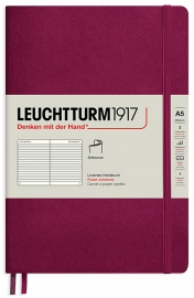 Купить Блокнот Leuchtturm1917 Soft в линию (средний, винный, мягкая обложка) в интернет магазине в Киеве: цены, доставка - интернет магазин Д.Магазин