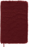 Блокнот Moleskine Soft зі штучного хутра (середній, в лінію, кленово-червоний)