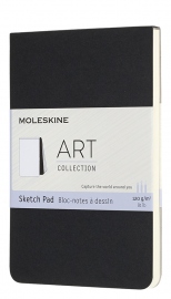 Купить Блокнот Moleskine Art Pad для набросков (карманный, черный) в интернет магазине в Киеве: цены, доставка - интернет магазин Д.Магазин