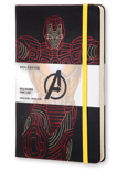 Блокнот Moleskine Avengers Железный человек (средний формат, в линию)