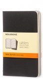 Набір зошитів Moleskine Cahier в лінію (кишеньковий, чорний)
