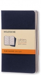 Набір зошитів Moleskine Cahier в лінію (кишеньковий, синій)