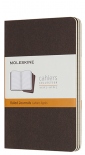 Набір зошитів Moleskine Cahier в лінію (кишеньковий, темно-коричневий)