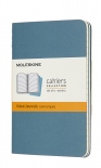 Набір зошитів Moleskine Cahier в лінію (кишеньковий, жвавий блакитний)