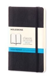 Купить Блокнот Moleskine Classic в точку (карманный, черный, мягкая обложка) в интернет магазине в Киеве: цены, доставка - интернет магазин Д.Магазин