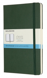 Купить Блокнот Moleskine Classic в точку (средний, миртовый зеленый) в интернет магазине в Киеве: цены, доставка - интернет магазин Д.Магазин