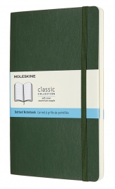 Купить Блокнот Moleskine Classic в точку (средний, миртовый зеленый, мягкая обложка) в интернет магазине в Киеве: цены, доставка - интернет магазин Д.Магазин