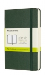 Блокнот Moleskine Classic нелінований (кишеньковий, миртовий зелений)