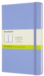 Блокнот Moleskine Classic нелінований (середній, блакитна гортензія)