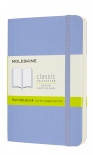 Блокнот Moleskine Classic нелінований (кишеньковий, блакитна гортензія, гнучка обкладинка)