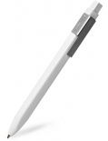 Автоматическая шариковая ручка Moleskine Click Pen 1,0 (белая)