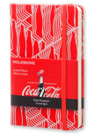 Блокнот Moleskine Coca-Cola (кишеньковий, в лінію)