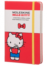 Купить Блокнот Moleskine Hello Kitty (красный, карманный, в линию) в интернет магазине в Киеве: цены, доставка - интернет магазин Д.Магазин