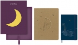 Подарунковий набір Moleskine Le Petit Prince Місяць (блокнот середній + зошит Cahier великий)