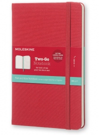 Купить Moleskine Two-Go (11,5 x 17,5 см, красный) в интернет магазине в Киеве: цены, доставка - интернет магазин Д.Магазин