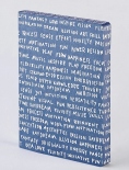 Блокнот Nuuna Graphic Word Plays (розмір L, Recycled Denim)