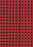 Блокнот Paper-Oh Quadro В5 (в лінію, червоний з чорним)