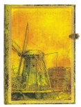 Блокнот Paperblanks Манускрипти Рембрандт Млин-вітряк Expanded (середній, в лінію)